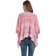 thumbnail image 5 of Poncho de comercio exterior de punto degradado con superposición de murciélago bohemio para mujer, chal de punto, capa con borla, 5 of 5