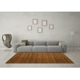 thumbnail image 3 of Ahgly Company Indoor Rectangle Abstract Orange Modern Area Rugs, 3' x 5', 3 of 4