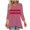 Wine, variant on Yuanlook Womens Plus Size Tunic Top 3/4 Sleeve T-Shirt V-Neck Dressy Blouse Casual Pleated Pullover - Beige - M