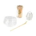 thumbnail image 2 of 4Pcs Matcha Ceremony Set Family Matcha Whisk and Holder Bowl Best Gift Clear, 2 of 8