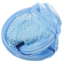 BEADCEST 1Pack Foldable Laundry Hamper Basket with Mesh Design for Home Organization