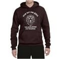 thumbnail image 2 of Wild Bobby Fear Not For Jesus The Lion Of Judah Has Triumphed Inspirational/Christian Unisex Graphic Hoodie Sweatshirt, Brown, X-Large, 2 of 5