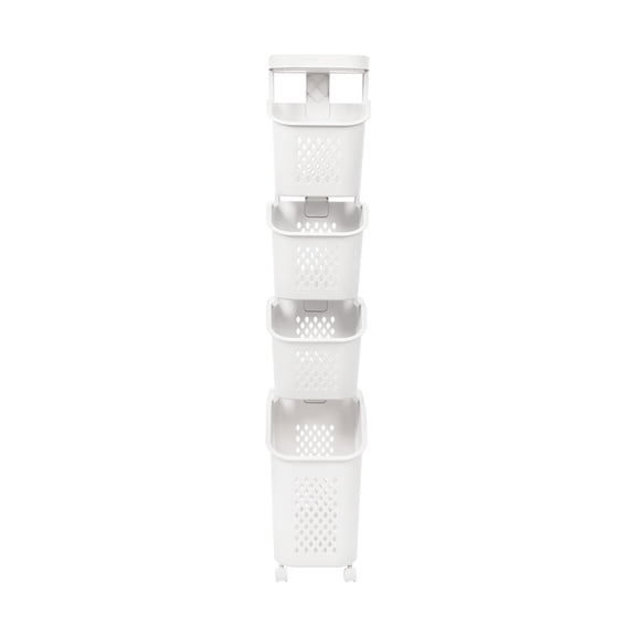 Laundry Baskets, Laundry Basket with Wheels, Laundry Hampers for Living Rooms, Bedrooms, Laundry Rooms, Bathrooms, and More