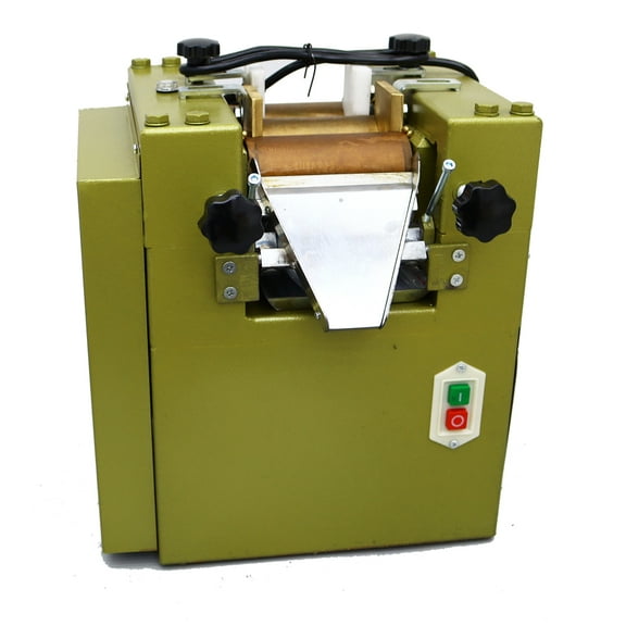 Laboratory Three Roll Grinding Mill Grinder with Chilled Alloy Rollers for Paste Pigment Materials 220V