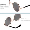 thumbnail image 2 of Gafas De Metal Para Mascotas Gafas De Sol De Moda Para Mascotas Gafas Antideslizantes Para Perros Protección Solar Gafas Retro Para Mascotas Protección Ocular Decoración Para Mascotas Gafas De Sol Speravity PT001575-06, 2 of 6