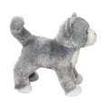 thumbnail image 4 of Peluche Douglas Scatter con forma de gato gris, 20 cm, 4 of 5