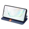 thumbnail image 2 of Case for Samsung Galaxy Note 10 Lite Flip Cover Wallet Flip Cover Magnetic Protective - Blue, 2 of 5