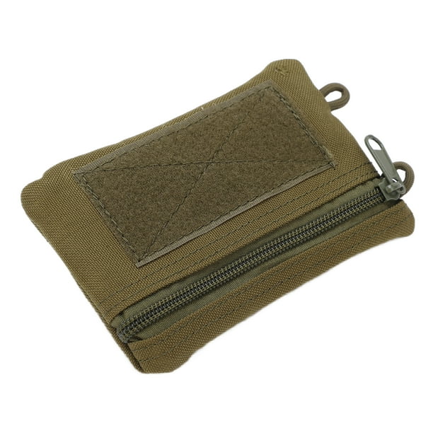 Riñonera portátil con cremallera para viajes, riñonera portátil con cremallera EDC Molle, riñonera portátil con cremallera para uso diario, elaborada con cuidado