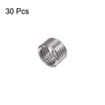 thumbnail image 3 of Uxcell 30 Pack 1/2 13 UNC 1D 12.7mm 304 Stainless Steel Helical Wire Threaded Inserts, 3 of 5