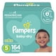Pampers Baby-Dry Extra Protection Diapers, Size 5, 164 Count - Walmart.com