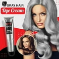 thumbnail image 2 of Crema para el cabello supergris unisex DIY Fashion Gray Color 100 ml, 2 of 4