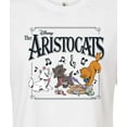 thumbnail image 3 of Disney - The Aristocats - Aristocats - Junior's Cropped Graphic T-Shirt, 3 of 5