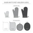 thumbnail image 6 of KitchenAid Asteroid Mini Oven Mitt 2-Pack Set, Cobalt Blue, 5.5"x8", 6 of 6