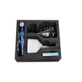 thumbnail image 2 of Complete Vacuum Filtration Kit - Includes 1000mL Filtering Flask, Hand Vacuum Pump, Buchner Funnel, Filter Papers, Rubber Tubing & Stopper - Eisco Labs, 2 of 2