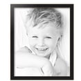 thumbnail image 2 of ArtToFrames 18" x 22" Raw Edge Black Picture Frame, 18x22 inch Black MDF Poster Frame (WOM-4460), 4 Pack, 2 of 8