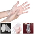 thumbnail image 4 of 50 pares/caja Guantes desechables de PVC transparentes, seguros, de un solo uso, para uso diario en el trabajo, XL, 4 of 10