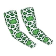 thumbnail image 6 of Lsque Leopard print St. Patrick's Day Cooling Arm Sleeves for Men & Women -Compression Sleeves to Cover Arms for Working,Sun Sleeves for UV Protection,Breathable, Moisture-Wicking, 6 of 8