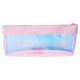 thumbnail image 1 of Estuche impermeable para lápices, bolsa de almacenamiento cosmética con lentejuelas transparentes coloridas, color rosa triangular, 1 of 2