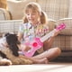 thumbnail image 1 of Mini Ukelele Guitarra de juguete - Instrumento musical de plástico de 36 cm con 4 cuerdas • Juguete musical para educación temprana para niños • Ligero y portátil • Regalo de cumpleaños de Navidad, 1 of 4