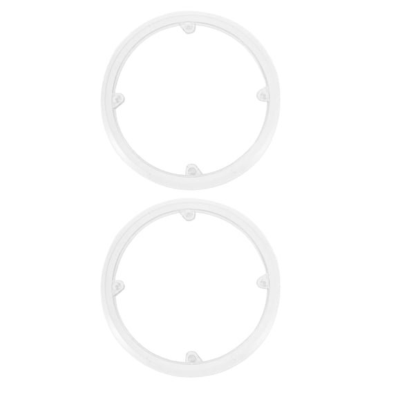 LOLIPPYY 2-Pack White Bike Cover, Easy to Install Crank Protector for Mountain and Road Biking