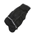 thumbnail image 4 of Chaqueta cálida con cuello de felpa Bling Bling impermeable suelto para perros pequeños y medianos color negro L, 4 of 12