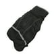 thumbnail image 4 of Chaqueta cálida con cuello de felpa para mascotas, abrigo de algodón reflectante impermeable suelto para perros pequeños y medianos, color negro, XL, 4 of 12