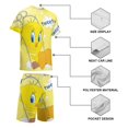 thumbnail image 4 of Looney Tunes Tweety Boys T-Shirt And Shorts Outfit Set Athletic Short Sleeve Tee Mesh Shorts Set for Kids, 4 of 8