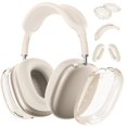 thumbnail image 1 of Aiaabq Funda Para Airpods Max Funda Antirrayas Para Almohadillas Para Los Oídos/Cubierta Para Las Orejeras/Cubierta Para La Diadema Para Airpods Max. Tpu Suave Transparente Y Piel De Silicona A Prueba, 1 of 5