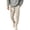 Beige, variant on Hurxie Men's Casual Cargo Joggers Pants Elastic Waist Drawstring Tapered Sweatpants with Pockets