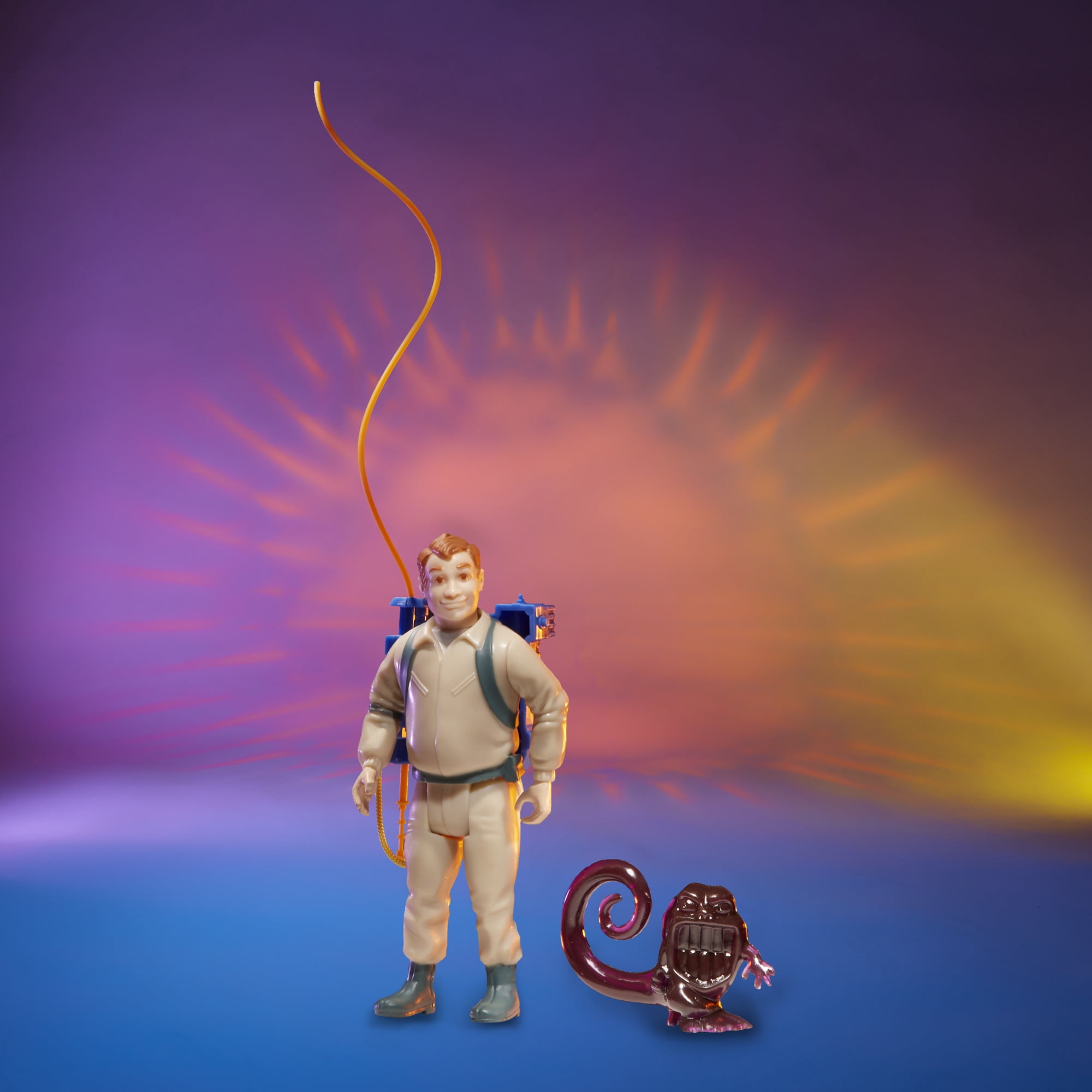 Ghostbusters: Kenner Classics Ray Stantz and Wrapper Ghost Retro Kids Toy Action Figure for Boys and Girls Ages 4 5 6 7 8 and Up (5")