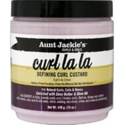 Aunt Jackies Curl La La Defining Curl Custard Cream, 15 oz (Pack of 4)