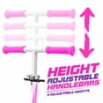 thumbnail image 4 of Adventure Force Folding Scooter - Pink and Purple - Ages 3+, 4 of 6