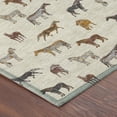 thumbnail image 3 of Addison Rugs Chantille Indoor/Outdoor Transitional Animal Beige Machine Washable Rectangle Rug, 10' x 14', 3 of 8