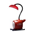 thumbnail image 1 of Lámpara de escritorio LED, gafas de avión USB de dibujos animados, lámpara de escritorio, lámpara de noche de lectura para dormitorio de estudiantes, rojo, 1 of 5