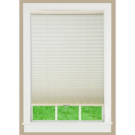 - Regal Estate Cordless Pleated Light Filtering Shade, Ecru