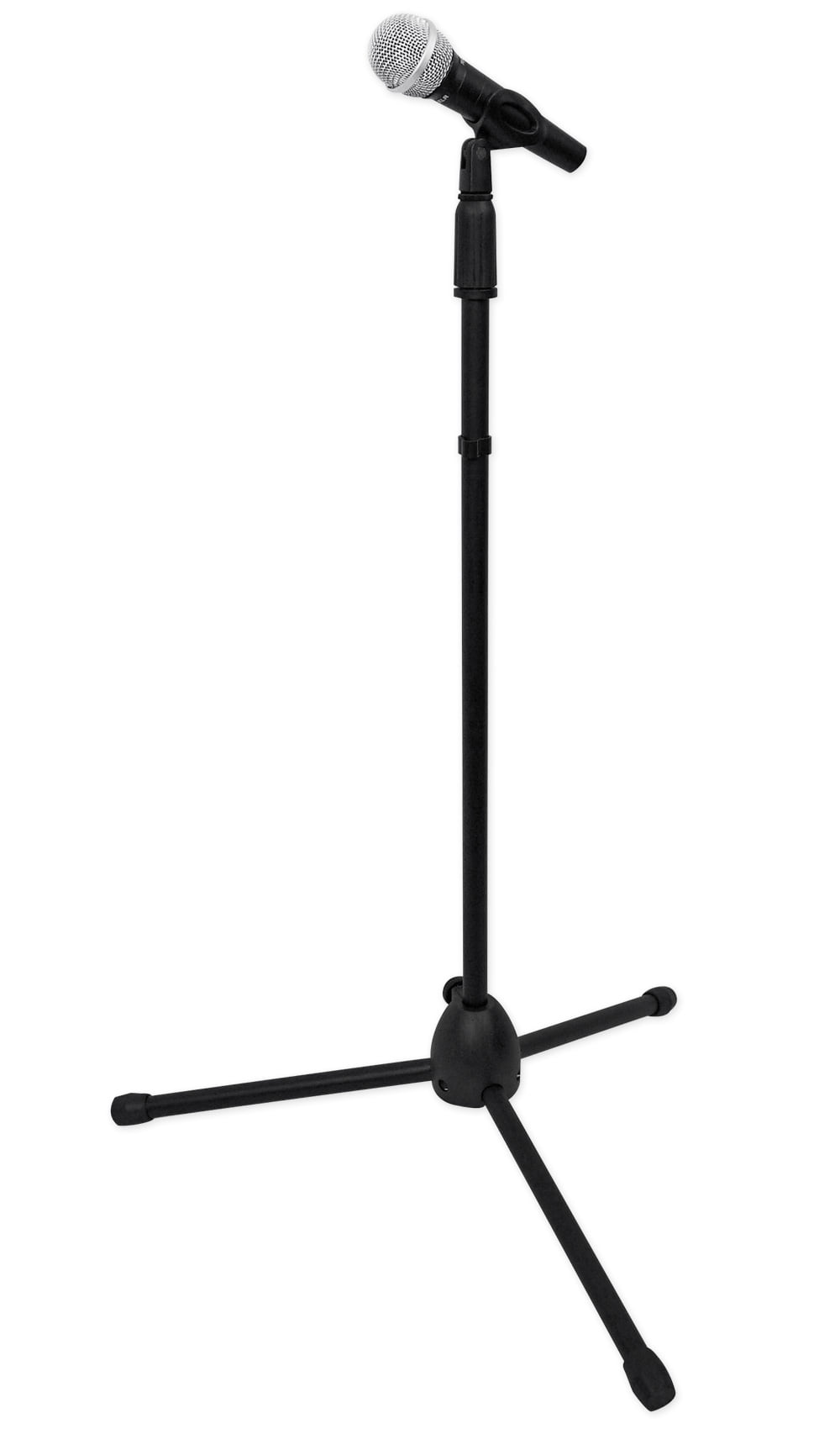 (2) Rockville Pro MIc Kit 1 Metal Microphones + Mic Stands + Carry Bags + Cables