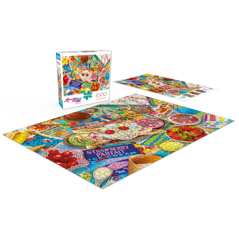 Buffalo Games 1000 Piece Banana Split Jigsaw Puzzle, Aimee Stewart