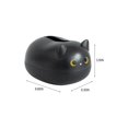 thumbnail image 3 of TIELUTT Desktop Cute Cat Style Paper Tissue Lunch Tissue Paper Paper Container Desktop Bathroom Bathroom Bulk Ornament Oversized Christmas Bulbs Wolf Ornament Sister Ornament Christmas Ornament Packs, 3 of 4