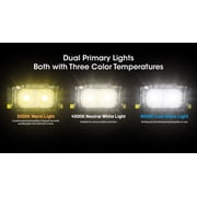Nitecore NU25 MCT 400 Lumen USB-C Rechargeable Multi-Temperature Headlamp