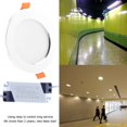 thumbnail image 2 of Greensen LED 5/7W Sensor Ceiling Embedded Panel Light Human Body Motion Sensor Light AC85-265V,Panel Light, Ceiling Panel Light, 2 of 8