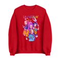 thumbnail image 4 of Pop cazadora para niña Demo-n Hunters Boys Girls Fashion Round-Neck Sweatshirt Streetwear Soft Comfortable Long Sleeve Hoodie for Daily Wear Spring Fall Winter （Red）, 4 of 4