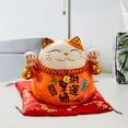 thumbnail image 5 of Money Chinese Japanese Statue Resin Figurine Fengshui Statue for Wealth Good Decoration Ornament , Wealth, 5 of 8