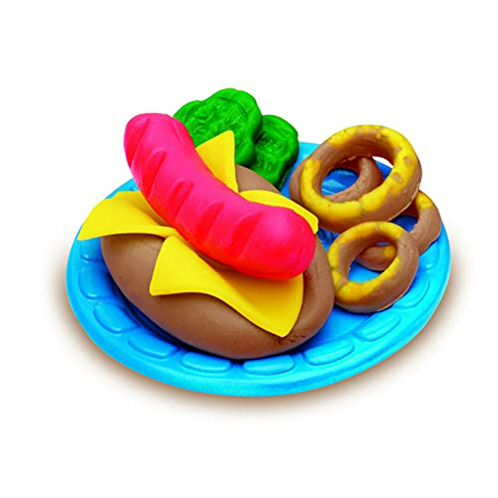 Play Doh Kitchen Creations Burger Barbecue Walmart
