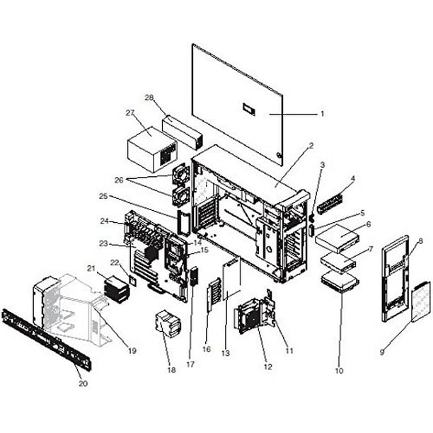 HP SCSI Data Transfer Cable