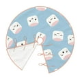 thumbnail image 3 of Bingfone Christmas Tree Skirt Mat Christmas Decoration Interior 48"-Cartoon Sushi, 3 of 8