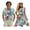 Tropical Leaf Floral, variant on Yuyamidu His and Hers Matching Outfits Lemon Dress Mens Shirts Womens Summer Dresses Tank Mini Dress Men's Button Down Shirts Sleeveless A-Line T-Shirt Dresses Beach Sundress White S