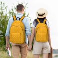 thumbnail image 6 of Balery Corn Kernels Vintage Canvas Backpack for Men and Women - Large Capacity, Durable Travel Laptop Bag for School, Work, Hiking, and Outdoor Activities-Small, 6 of 7