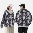thumbnail image 5 of Fotbe Sloths Dancing Men's Women's UPF 50+ Sun Protection Jacket Hooded Cooling Shirt with Pockets Hiking Outdoor Performance-3X-Large, 5 of 8