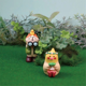 thumbnail image 4 of Estatua de rana en miniatura de resina E: linda escultura de rana para jardín de hadas al aire libre y decoración de escritorio Estatua de rana adorable, 4 of 7