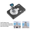 thumbnail image 4 of Cámara Digital, Cámara para Niños de 12MP 1080p, Enfcoque Autico Con Zoom de 16x, Cámara Compacta Portátil Pequeña de Apuntar y disparar, Para Niños, Estudiantes, Niños, 4 of 7